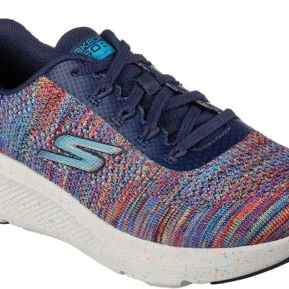 Sketchers GO Run Elevate "Electric Flow" Sneakers Size 6.5 - Picture 2 of 12